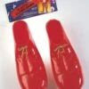Red Plastic Clown Shoes For Child