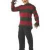 Men's A Nightmare On Elm Street Freddy Krueger Sweater And Mask - Deluxe