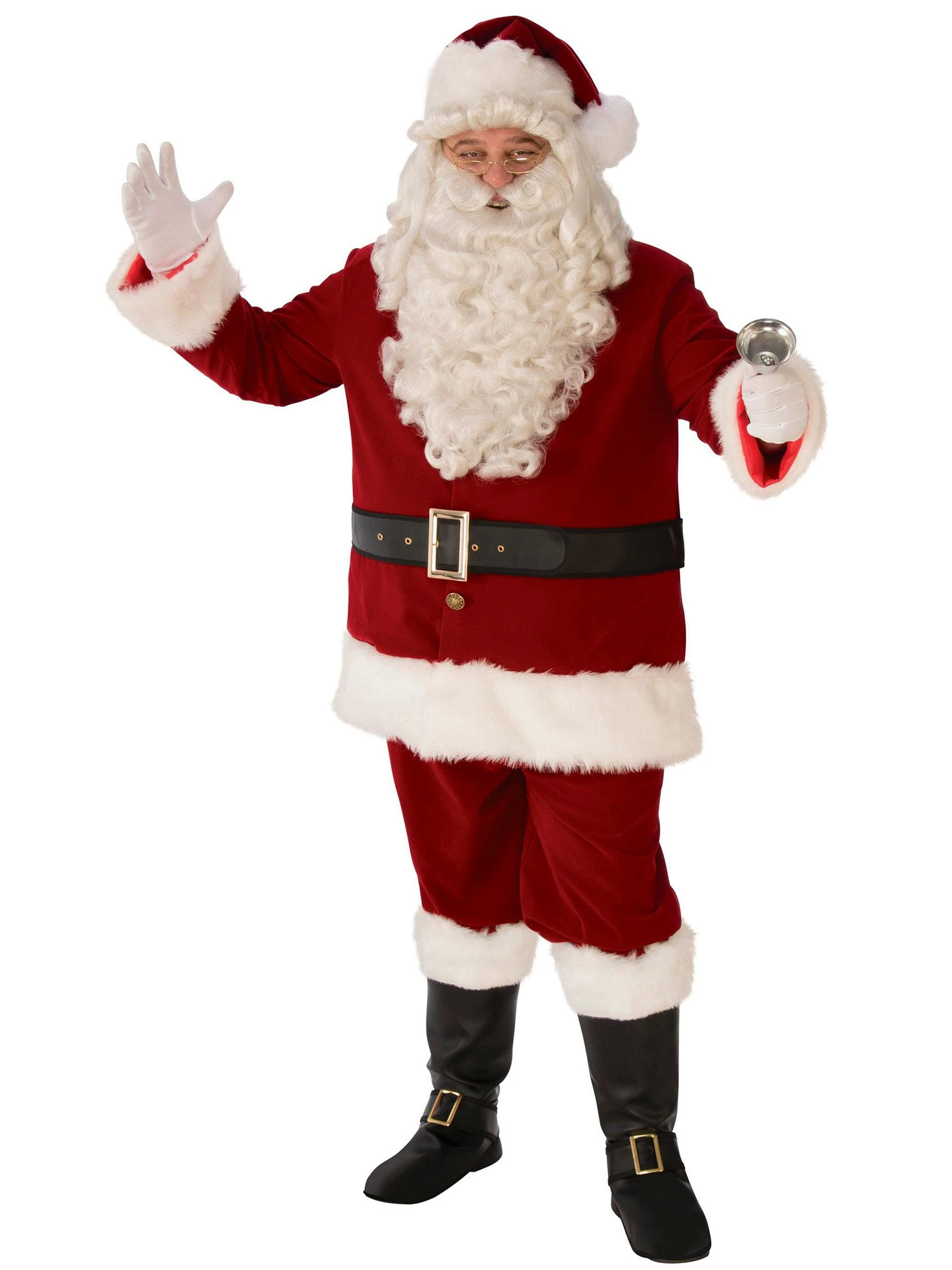 Mens Deluxe XXL Santa Suit 1 Mens Deluxe XXL Santa Suit