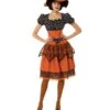 Polka Dot Witch Costume For Women