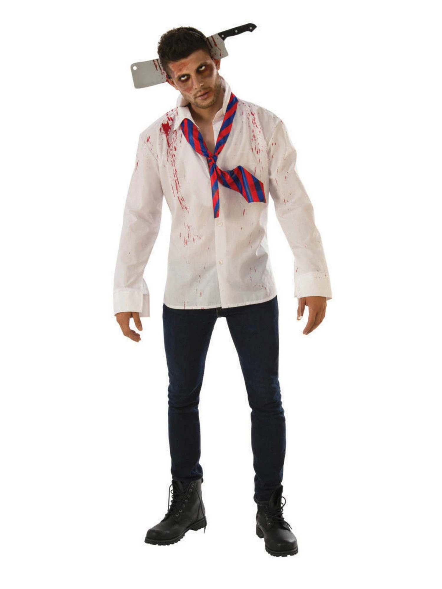 Mens Tough Day At The Office Costume 1 Mens Tough Day At The Office Costume