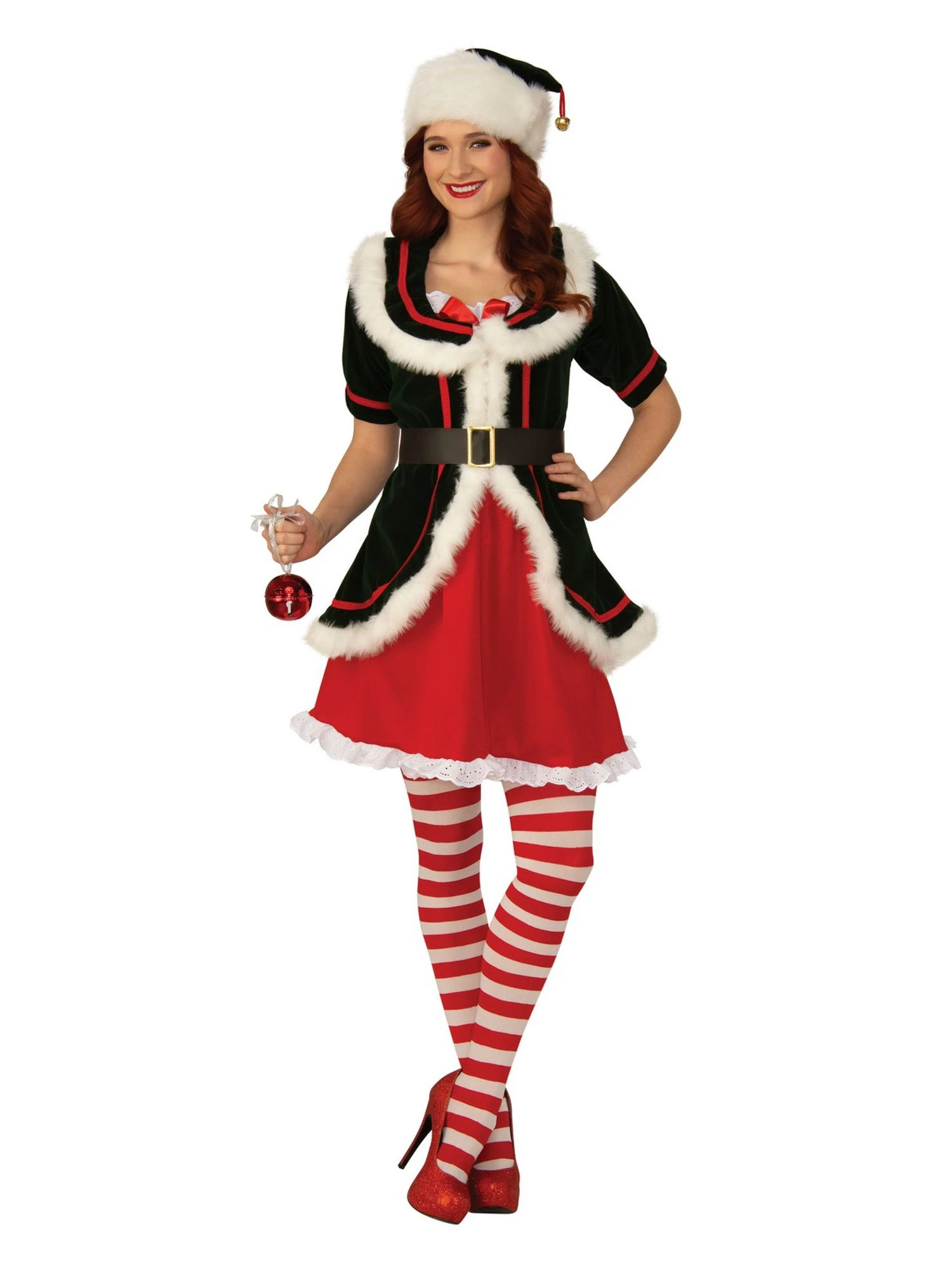 Elf Womens Deluxe Costume 1 Elf Womens Deluxe Costume