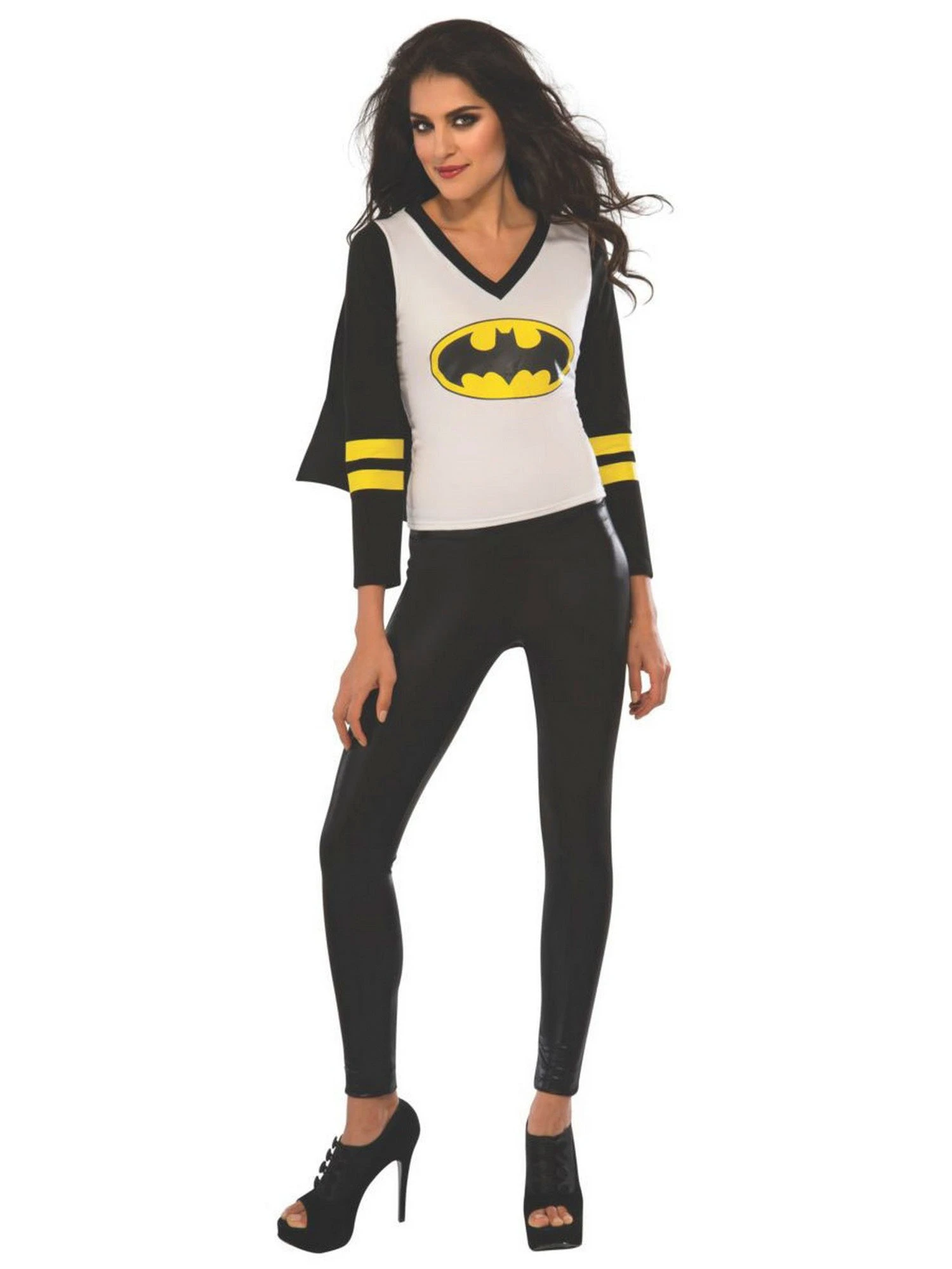 DC Comics Sporty Batgirl Adult T-Shirt 1 DC Comics Sporty Batgirl Adult T-Shirt