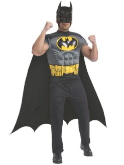 Mens Batman Adult Muscle Chest Top Costume