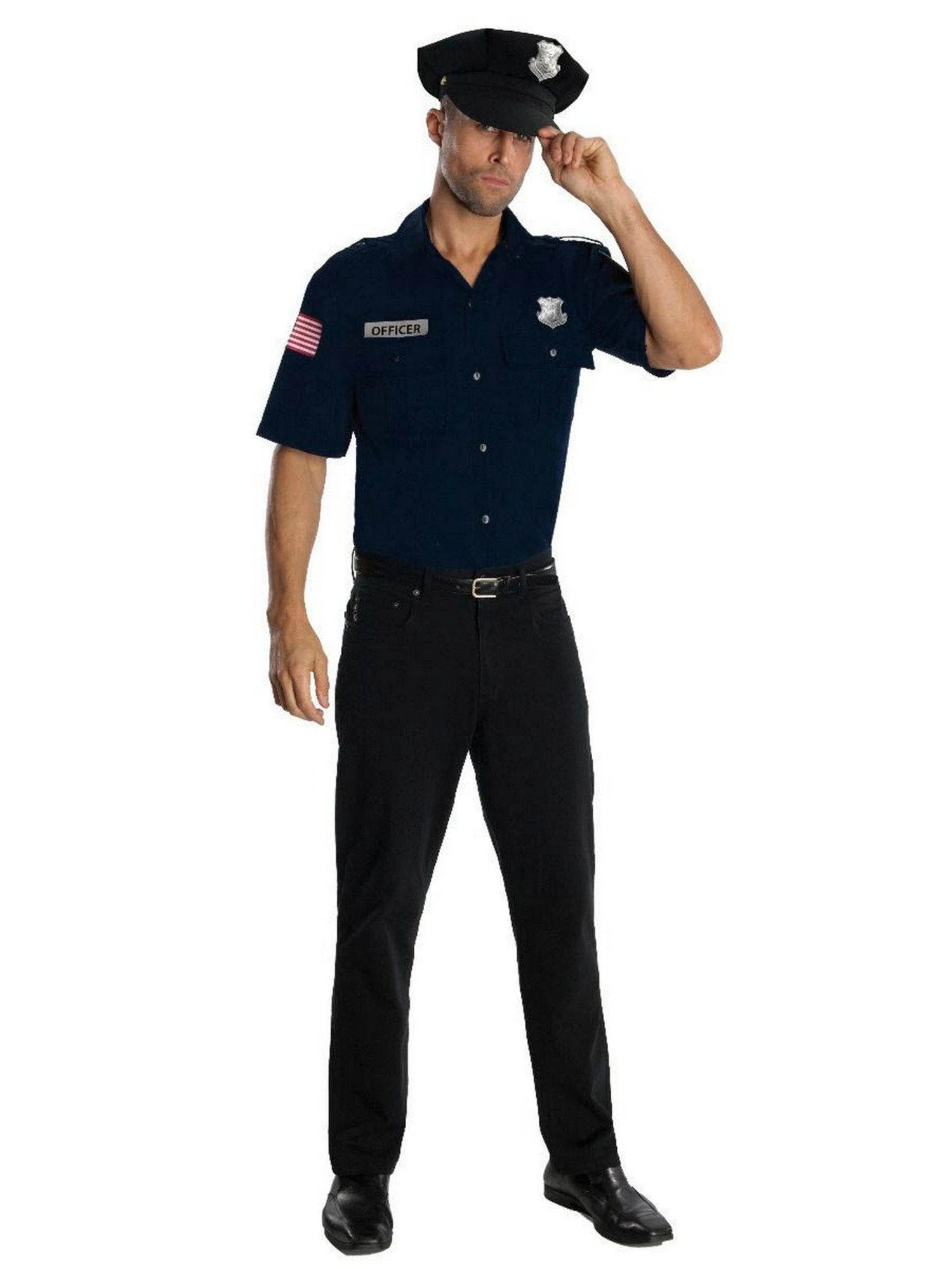 Police Officer - Blue - Adult Costume 1 Police Officer - Blue - Adult Costume