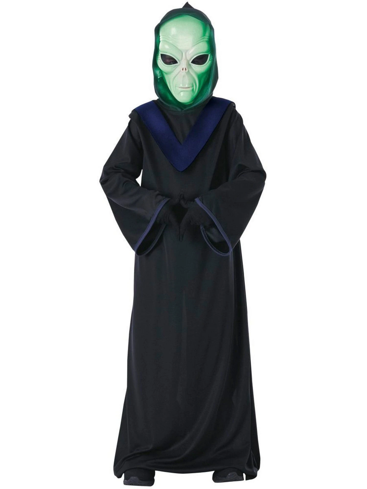 Alien Commander Kids Glow In The Dark Costume 1 Alien Commander Kids Glow In The Dark Costume