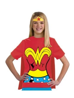 Wonder Woman Shirt Kids' Costume