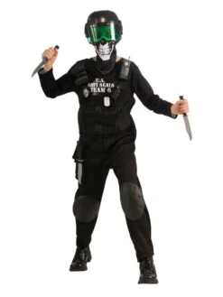 SEAL Team 6 - Black - Childrens Costume