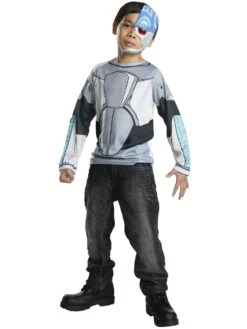 Boys Cyborg Teen Titans Costume Top