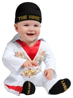 The King Lives Elvis Costume For Babies
