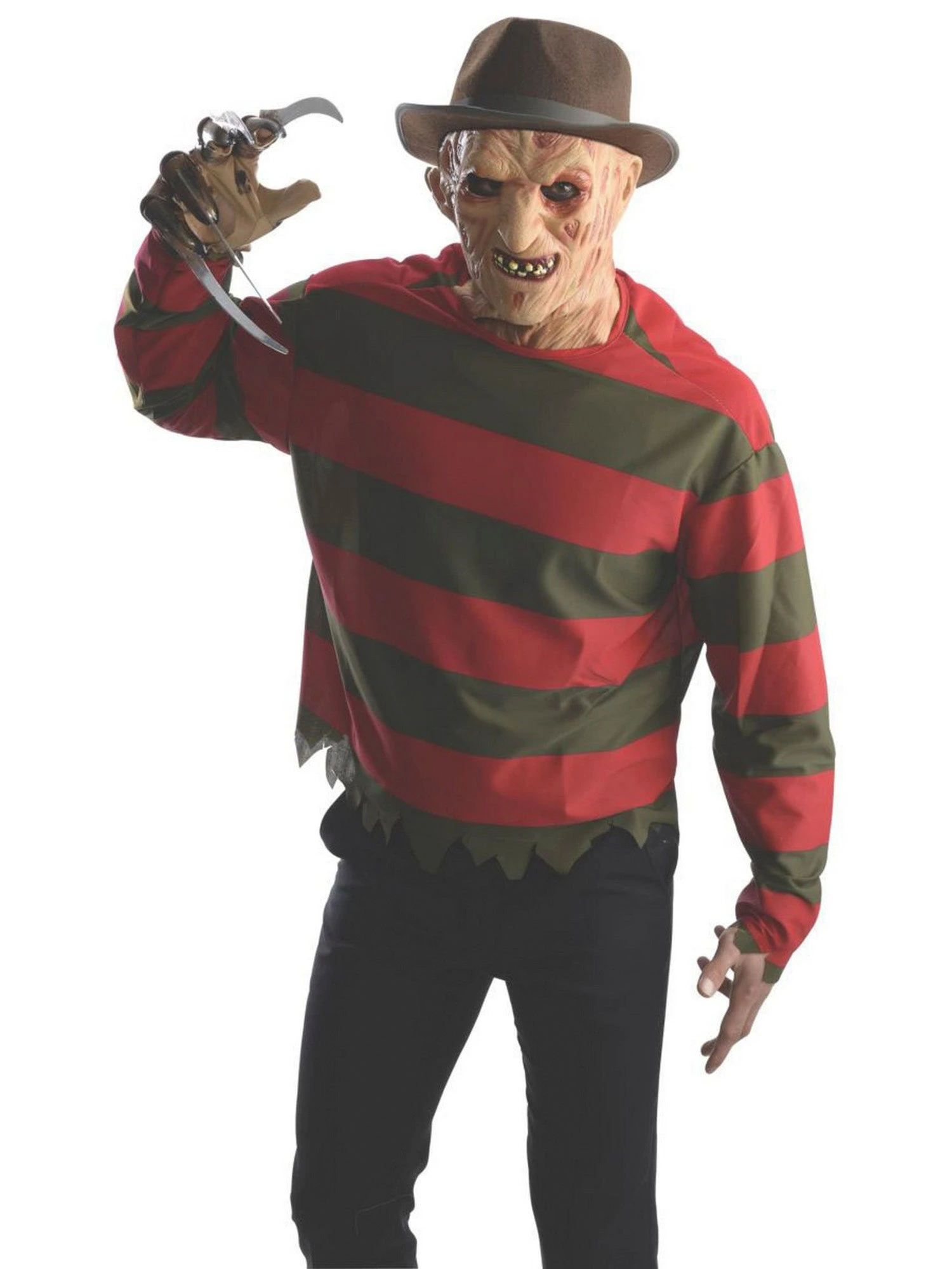 Men's A Nightmare On Elm Street Freddy Krueger Sweater And Mask Set 1 Men's A Nightmare On Elm Street Freddy Krueger Sweater And Mask Set