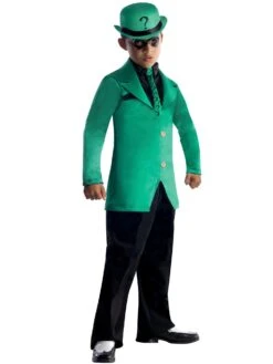 Boys DC Comics Gotham Super Villains Riddler Costume