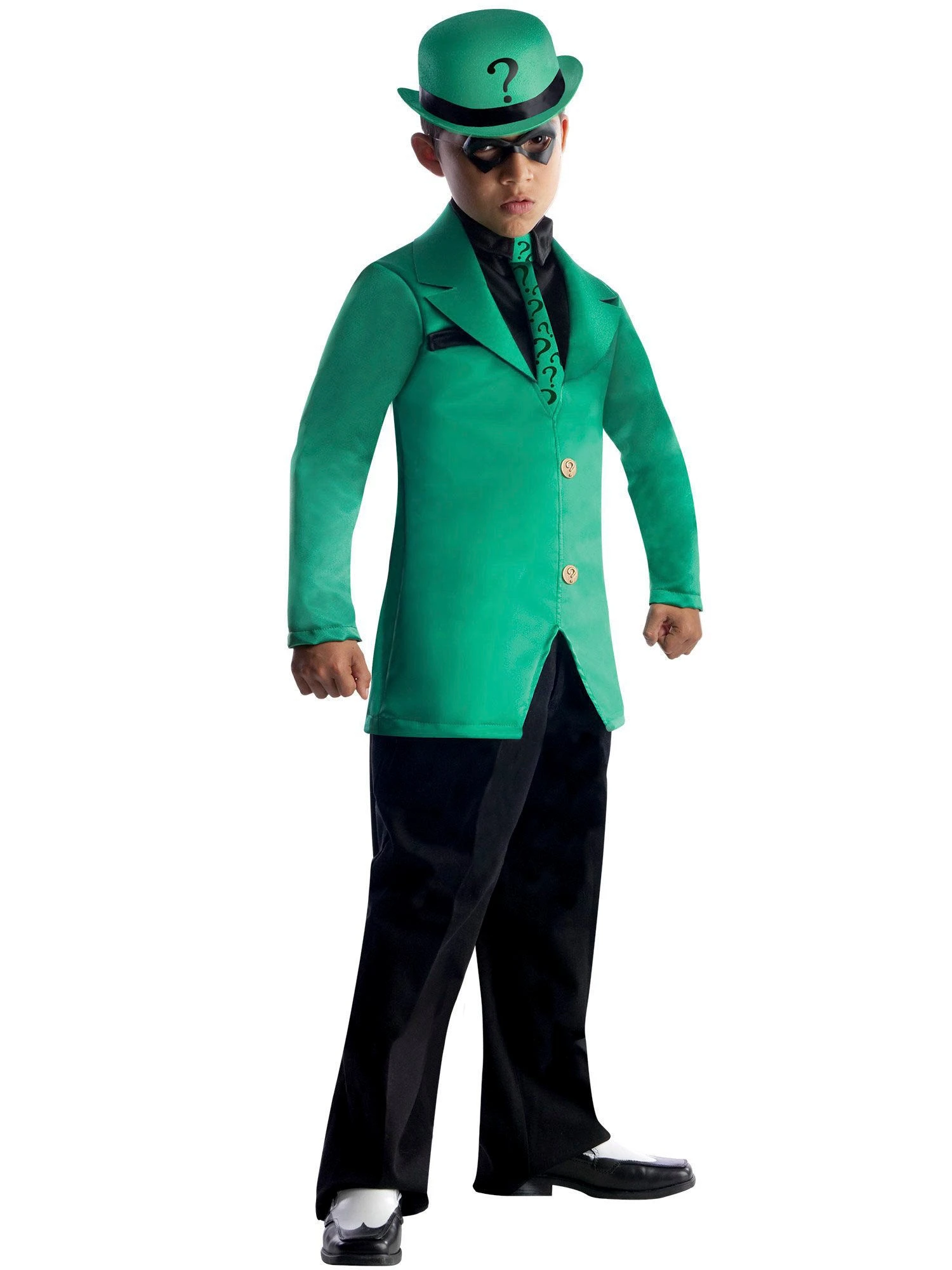 Boys DC Comics Gotham Super Villains Riddler Costume 1 Boys DC Comics Gotham Super Villains Riddler Costume
