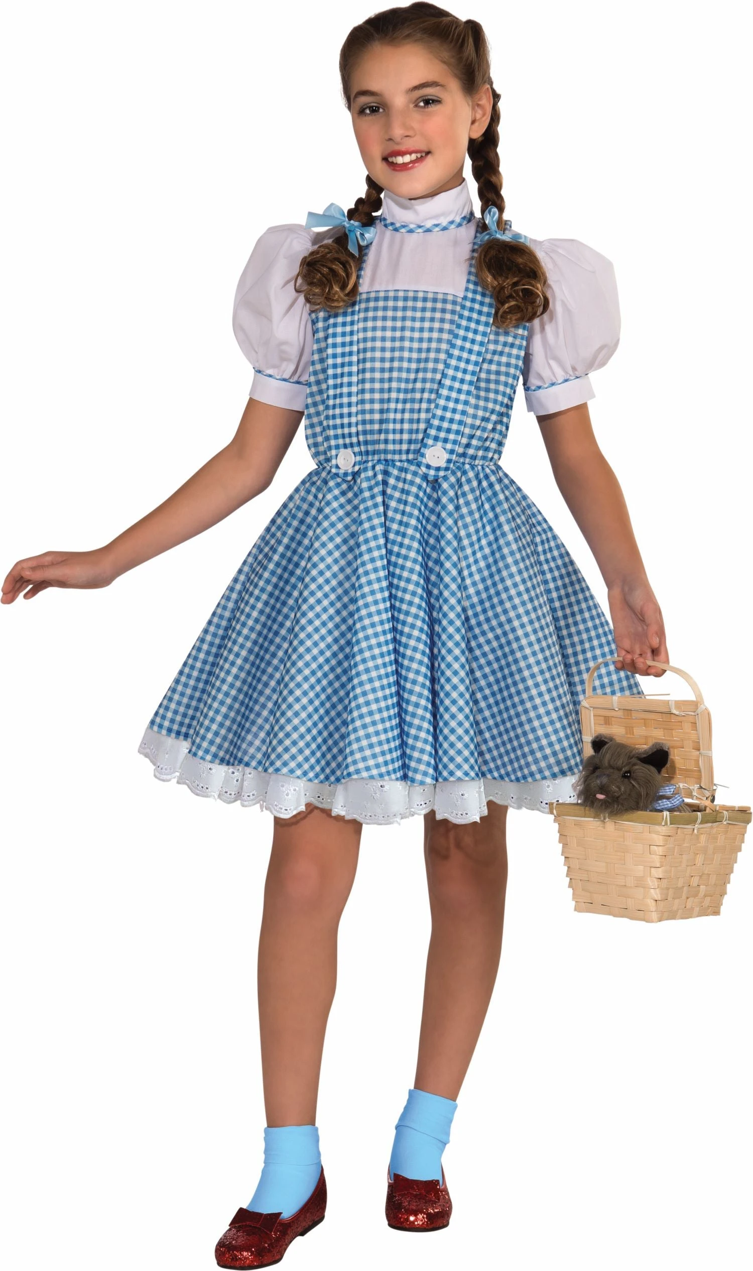 Girls' Wizard Of Oz Dorothy Costume 1 Girls' Wizard Of Oz Dorothy Costume