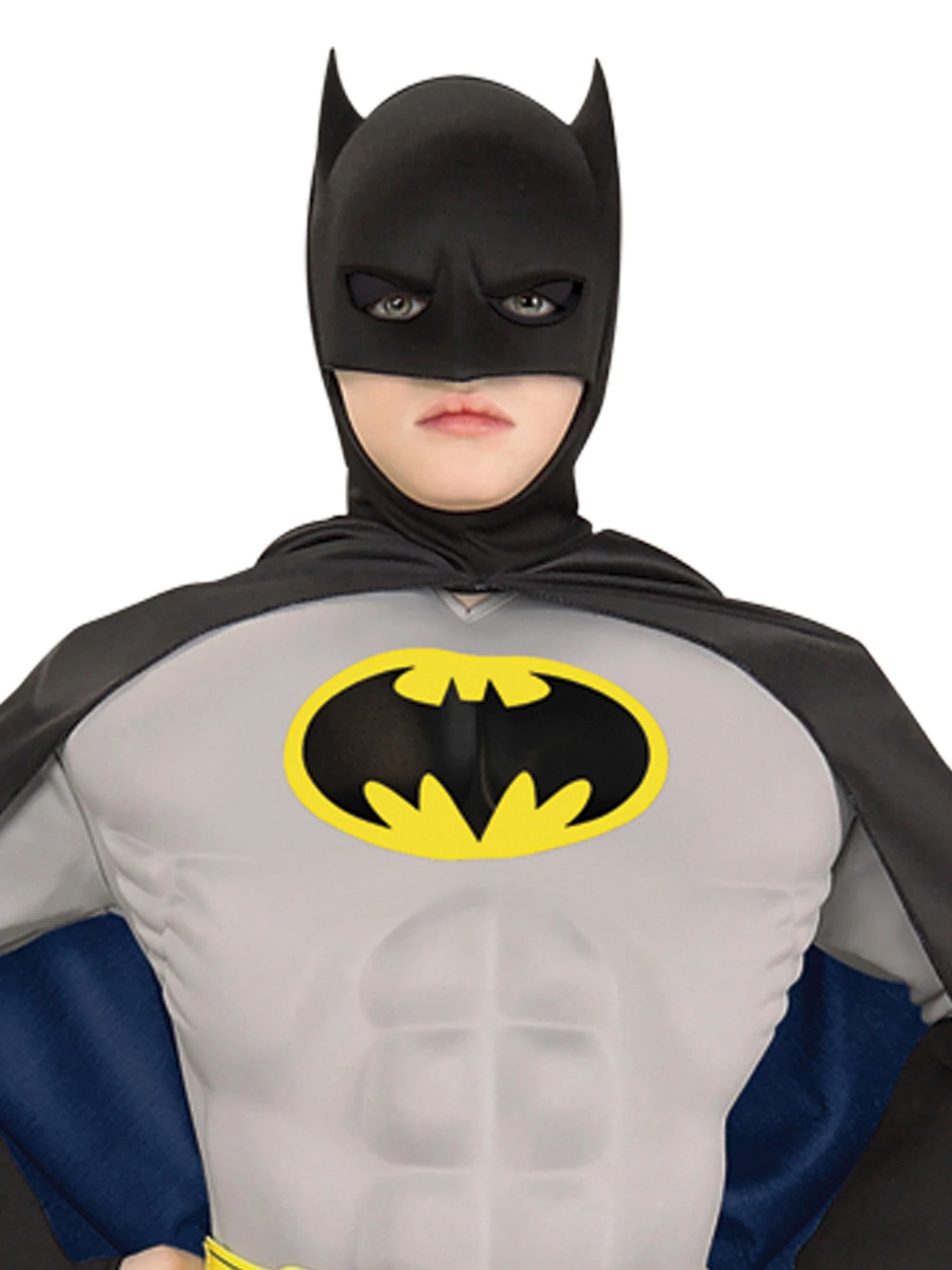 Baby/Toddler Justice League Batman Muscle Chest Costume 2 Baby/Toddler Justice League Batman Muscle Chest Costume - Image 2