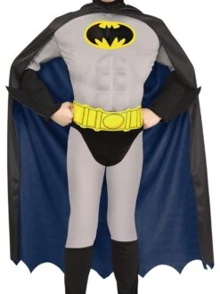 Baby/Toddler Justice League Batman Muscle Chest Costume 7 Baby/Toddler Justice League Batman Muscle Chest Costume -Costume Supercenter Store r882211 4