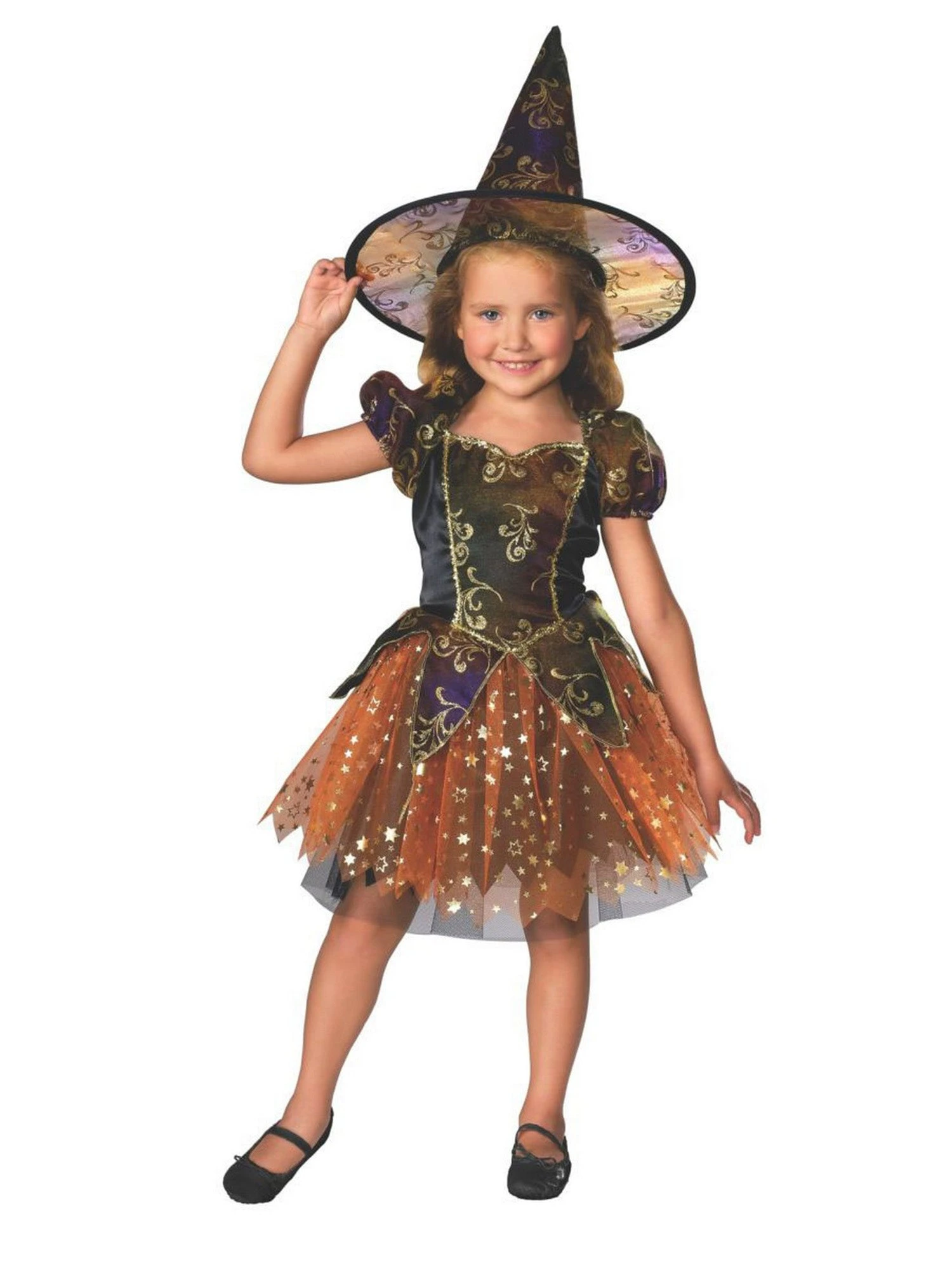 Girls' Sunset Hallow Witch Costume 1 Girls' Sunset Hallow Witch Costume