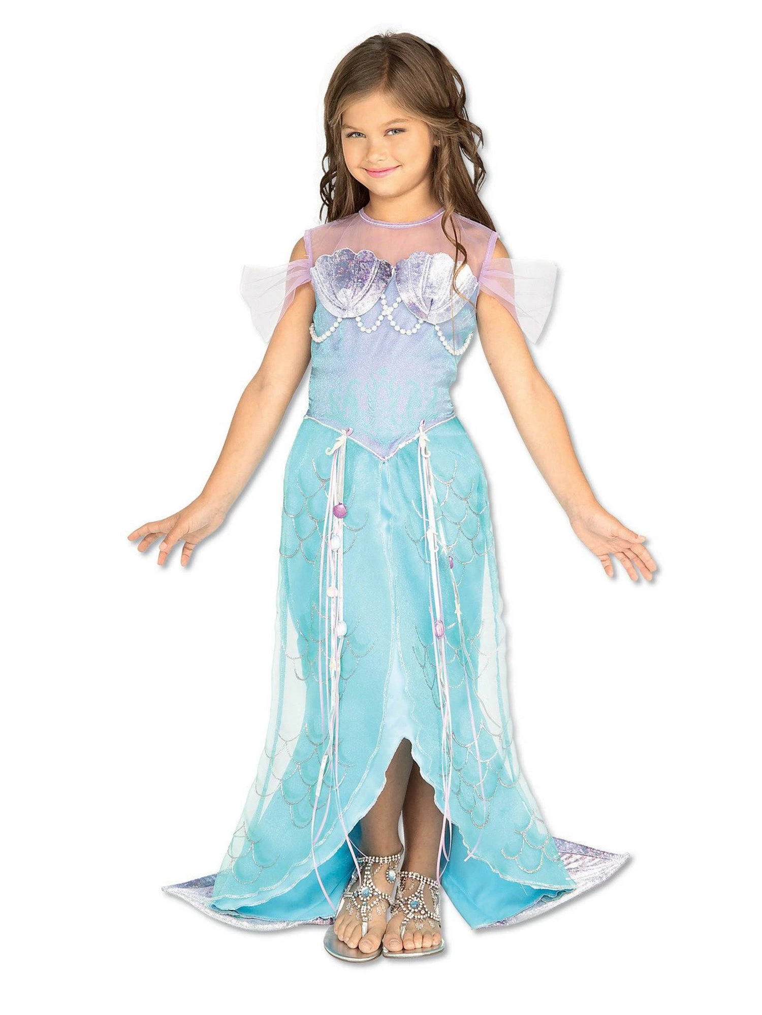 Girls' Princess Mermaid Costume 1 Girls' Princess Mermaid Costume