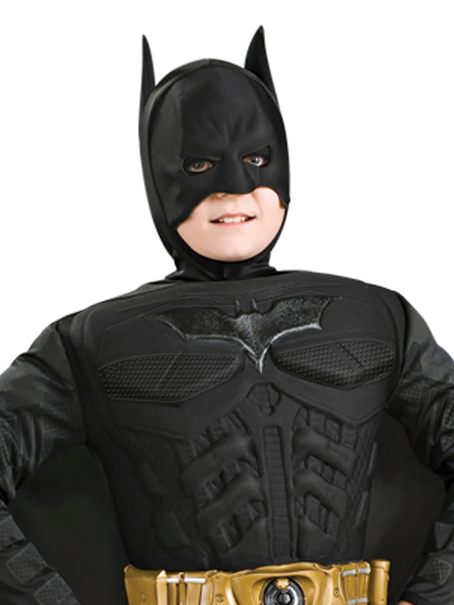Batman The Dark Knight Rises Deluxe Muscle Chest Child Costume 2 Batman The Dark Knight Rises Deluxe Muscle Chest Child Costume - Image 2
