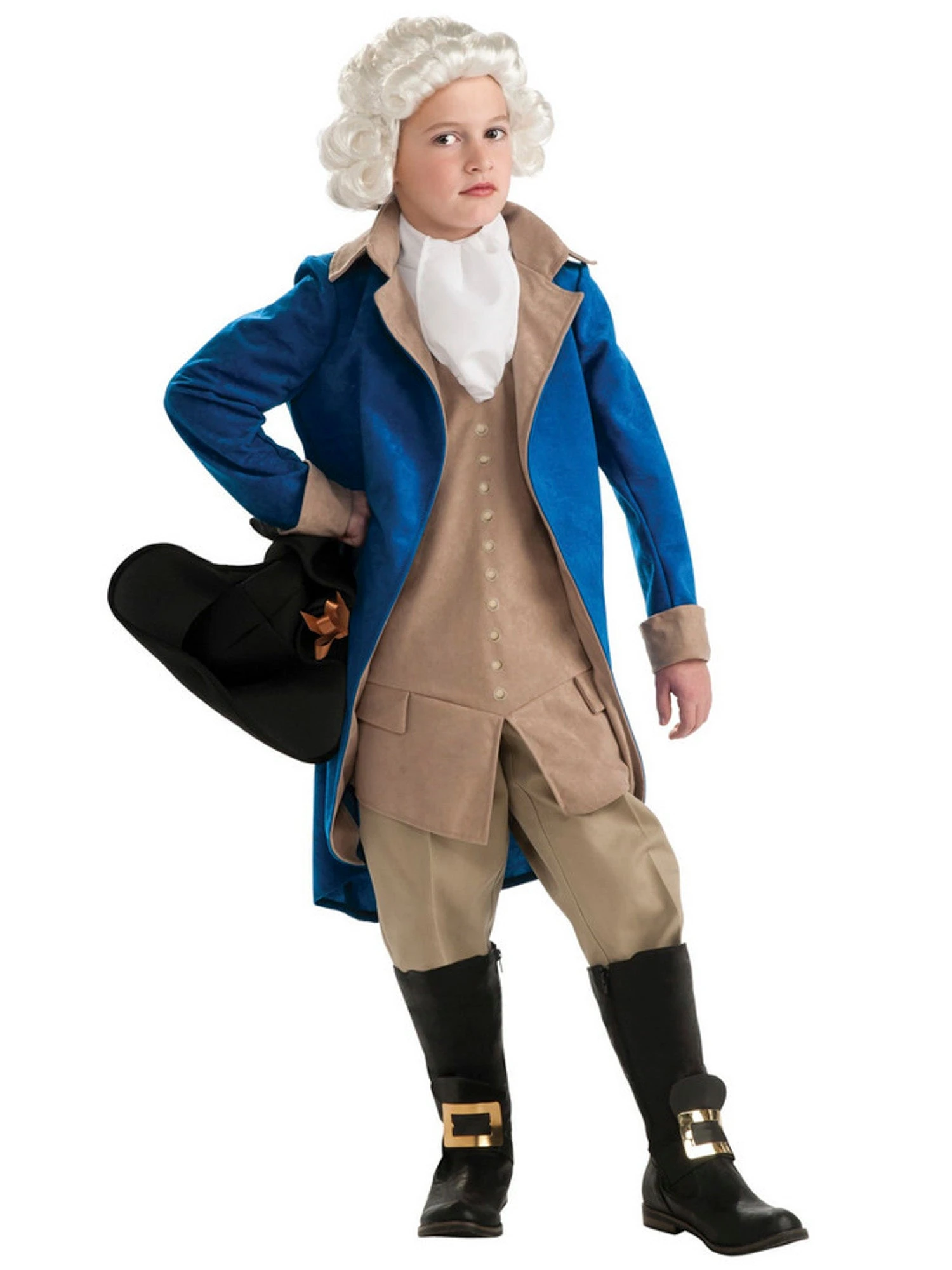 Boys General George Washington Costume 1 Boys General George Washington Costume