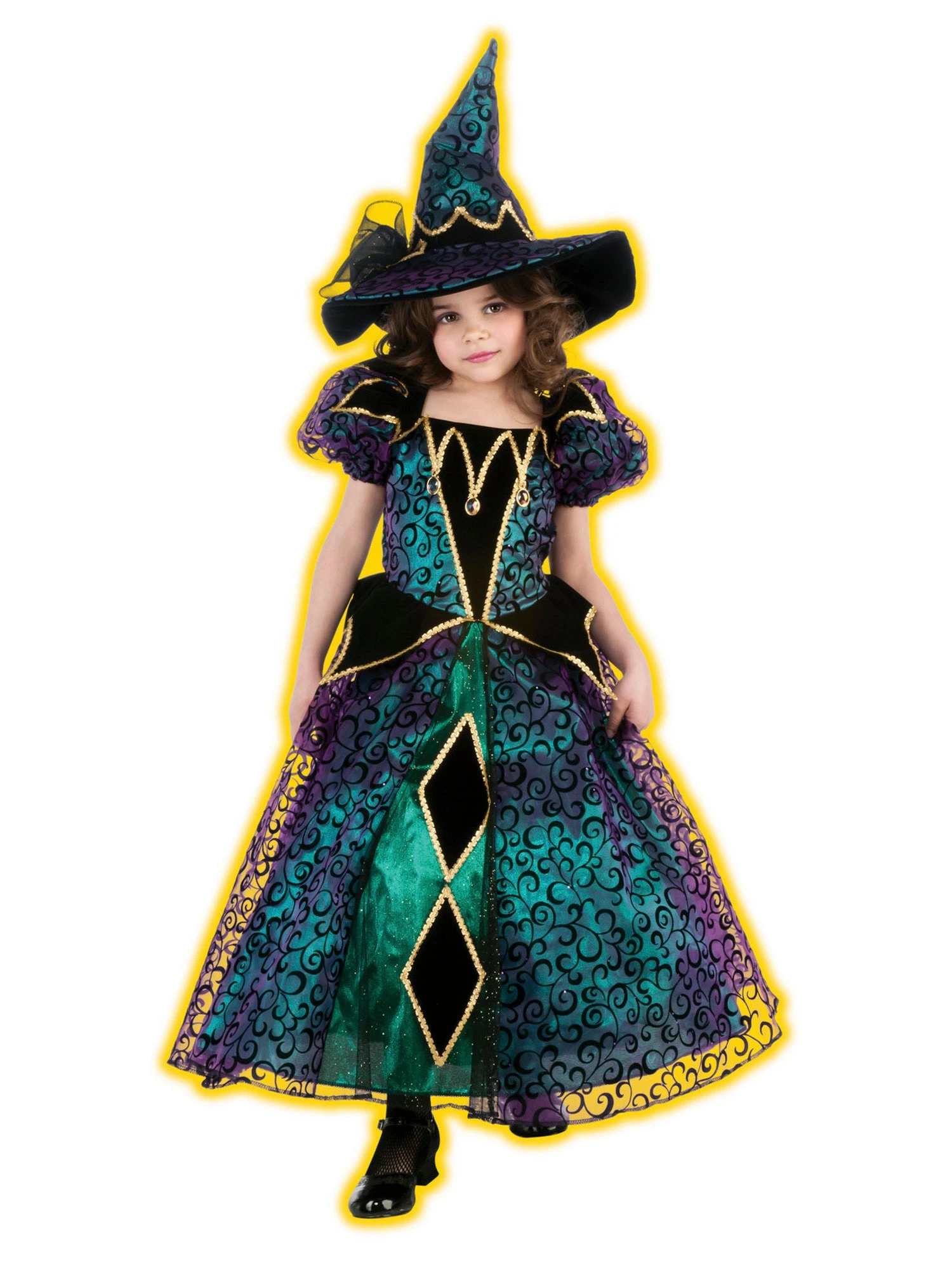 Radiant Witch Kids Classic Costume 1 Radiant Witch Kids Classic Costume