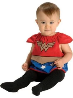 Wonder Woman Bib Newborn Costume