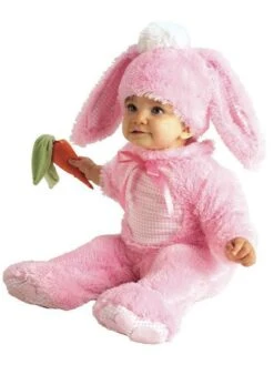 Pink Bunny Costume For Babies