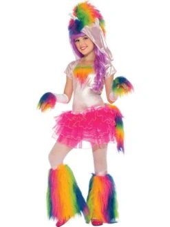 Rainbow Unicorn Kids Costume