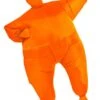 Adult Orange Inflatable Jumpsuit