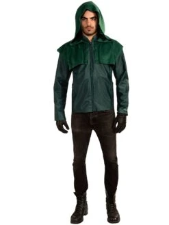 Men's DC Comics Arrow Zip Up Hoodie