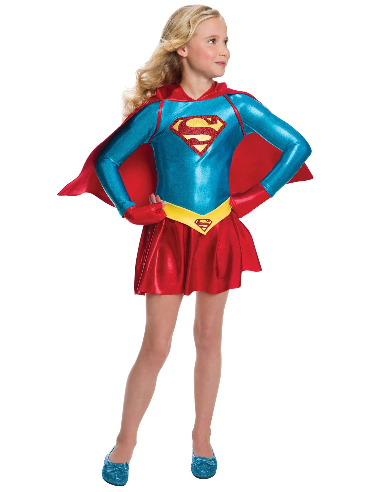 DC Comics Girls Supergirl Costume 1 DC Comics Girls Supergirl Costume
