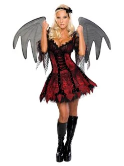 Womens Sexy Vampire Fairy Costume