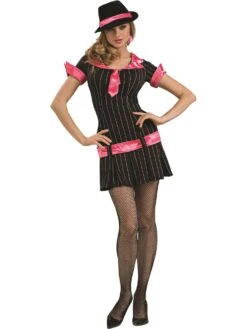 Womens Sexy Gangsta Girl Costume