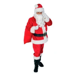 Adult Plush Santa Suit Set