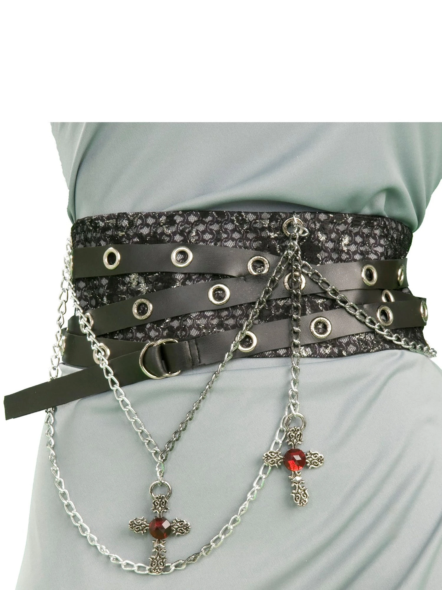 Adult Vampire Cross Belt Accessory 1 Adult Vampire Cross Belt Accessory