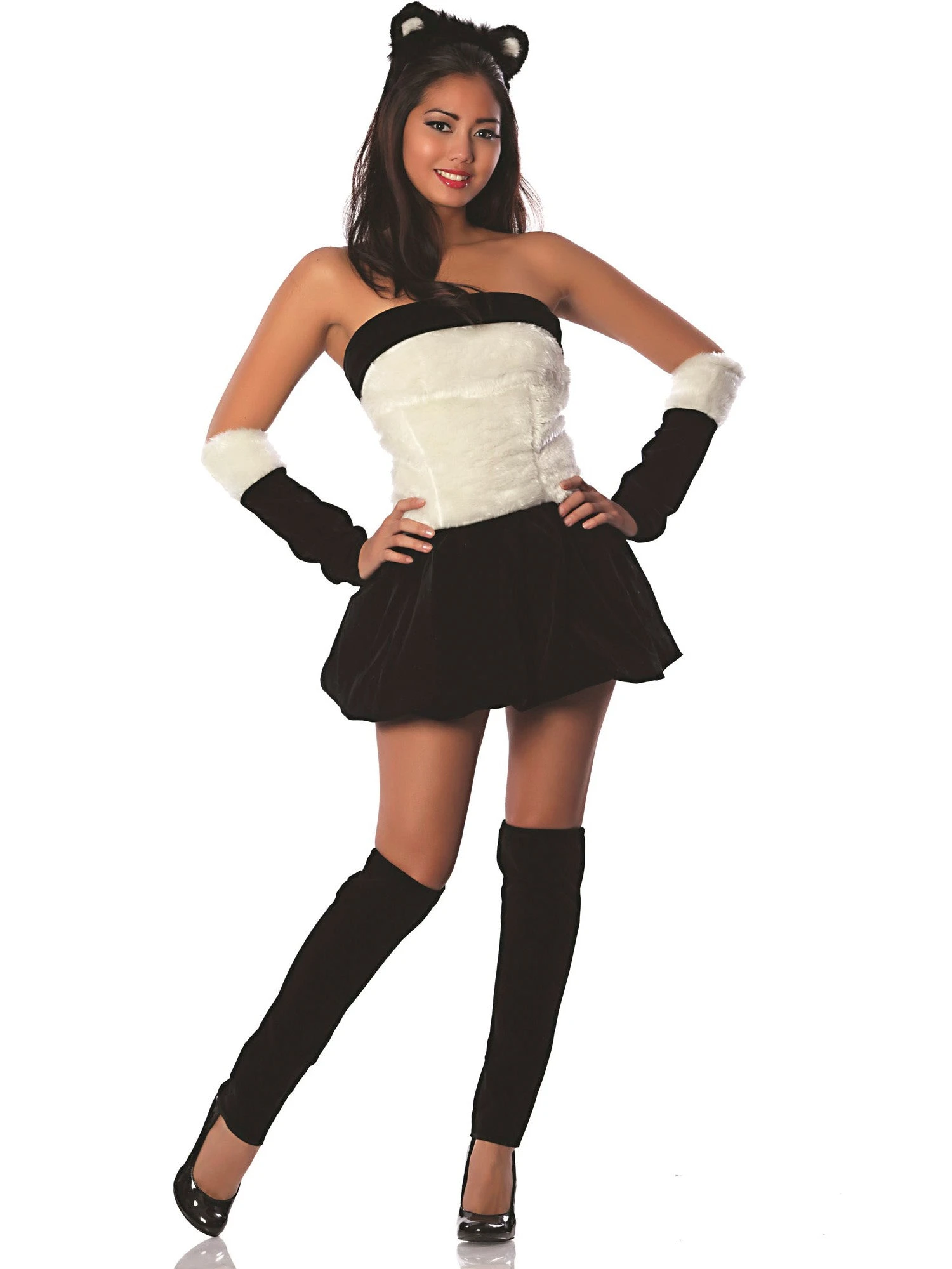 Womens Sexy Panda Babe Costume 1 Womens Sexy Panda Babe Costume