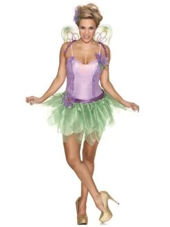 Women's Sexy Lilac Fairy Costume