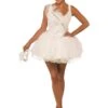 Womens Sexy White Swan Costume