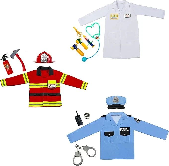 Kid's Everyday Heroes Trunk Dress Up Set 3 Kid's Everyday Heroes Trunk Dress Up Set - Image 3