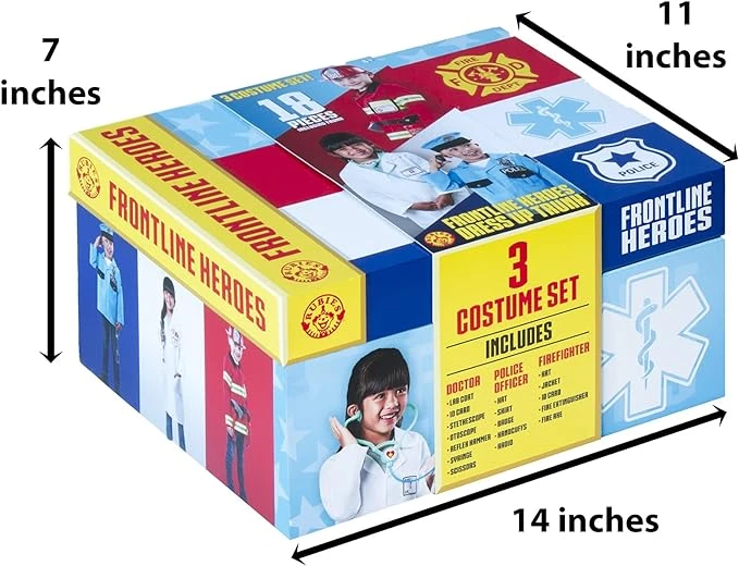 Kid's Everyday Heroes Trunk Dress Up Set 4 Kid's Everyday Heroes Trunk Dress Up Set - Image 4