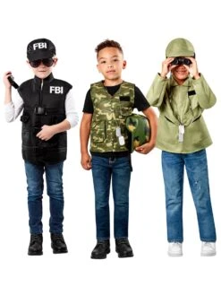 Kid's Tactical Hero Trunk Dres Up Set