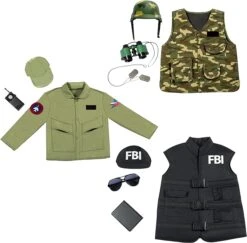 Kid's Tactical Hero Trunk Dres Up Set -Costume Supercenter Store rg40347 4