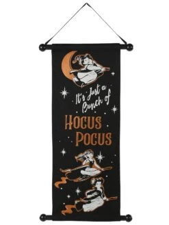 Fabric Hocus Pocus Wall Decor